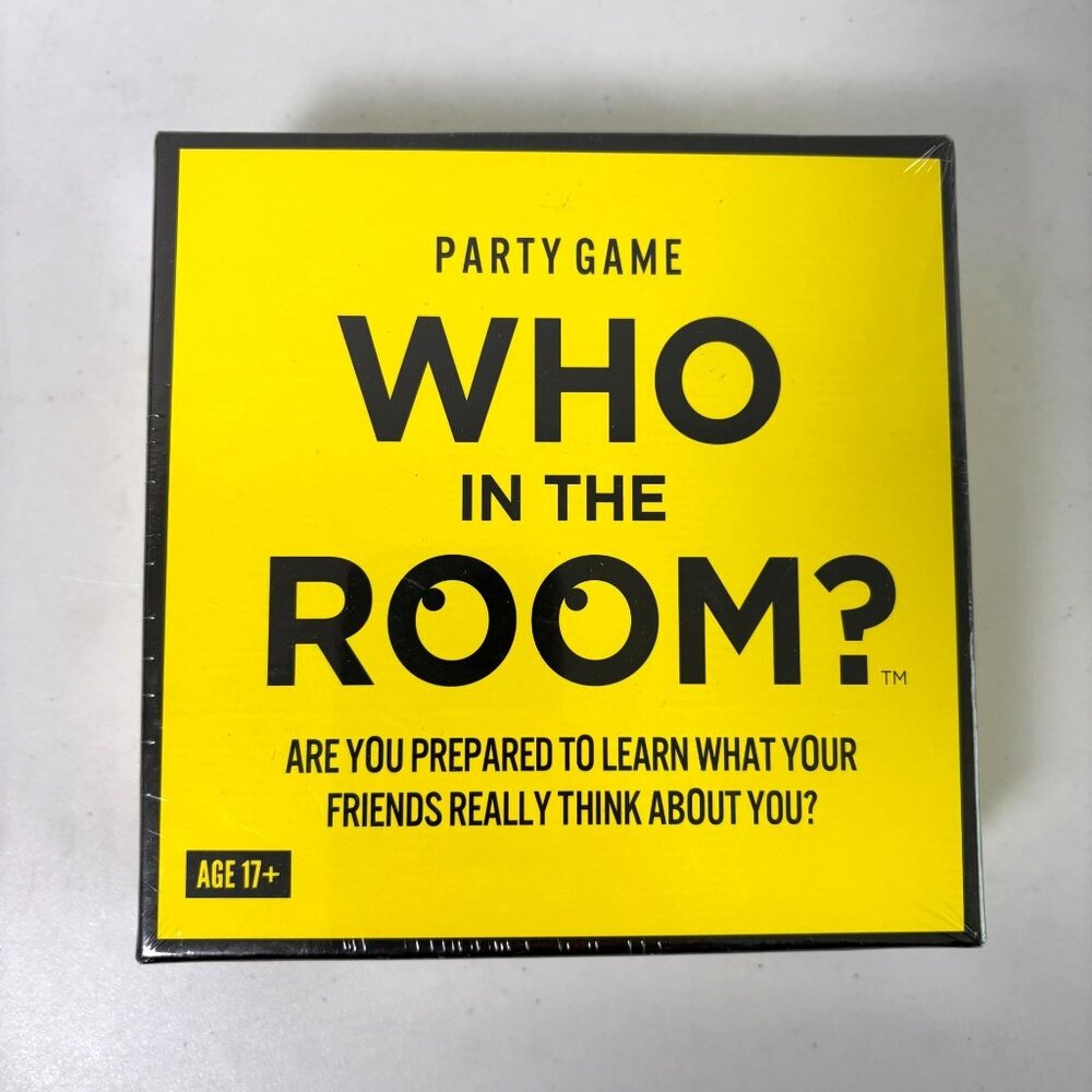 Who‎ In The Room Party Game Age 17+ Hygge Games New Sealed